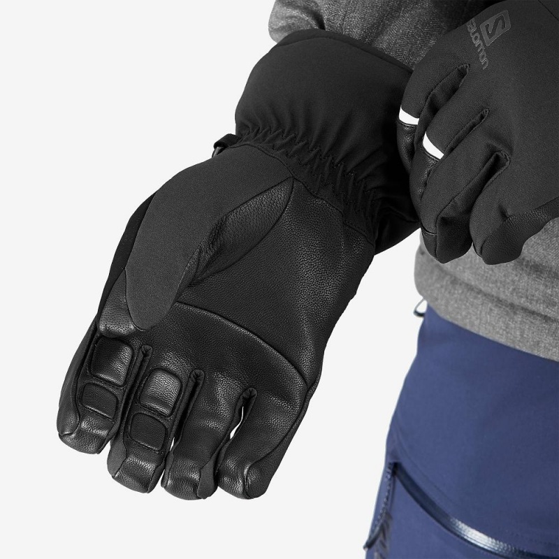 Salomon Propeller Long M Gloves Black | PKTL-67342