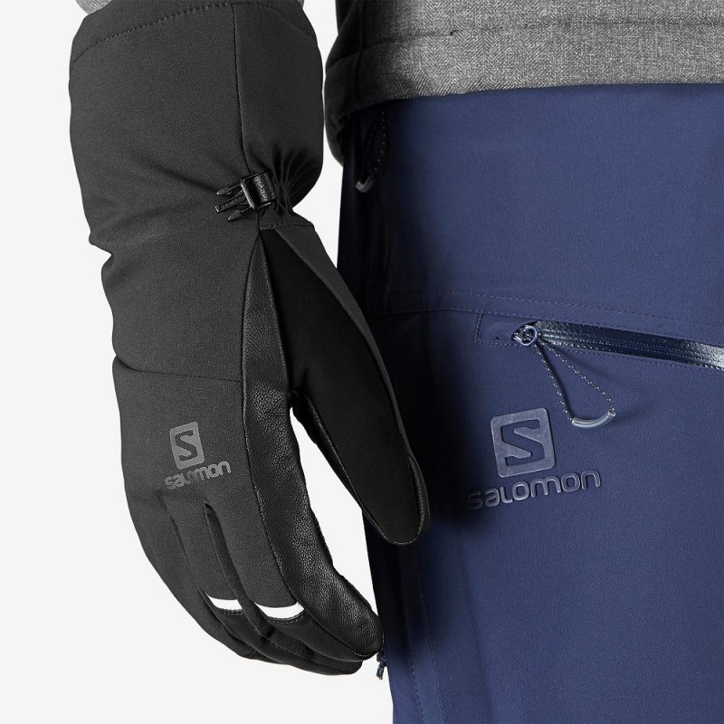 Salomon Propeller Long M Gloves Black | PKTL-67342