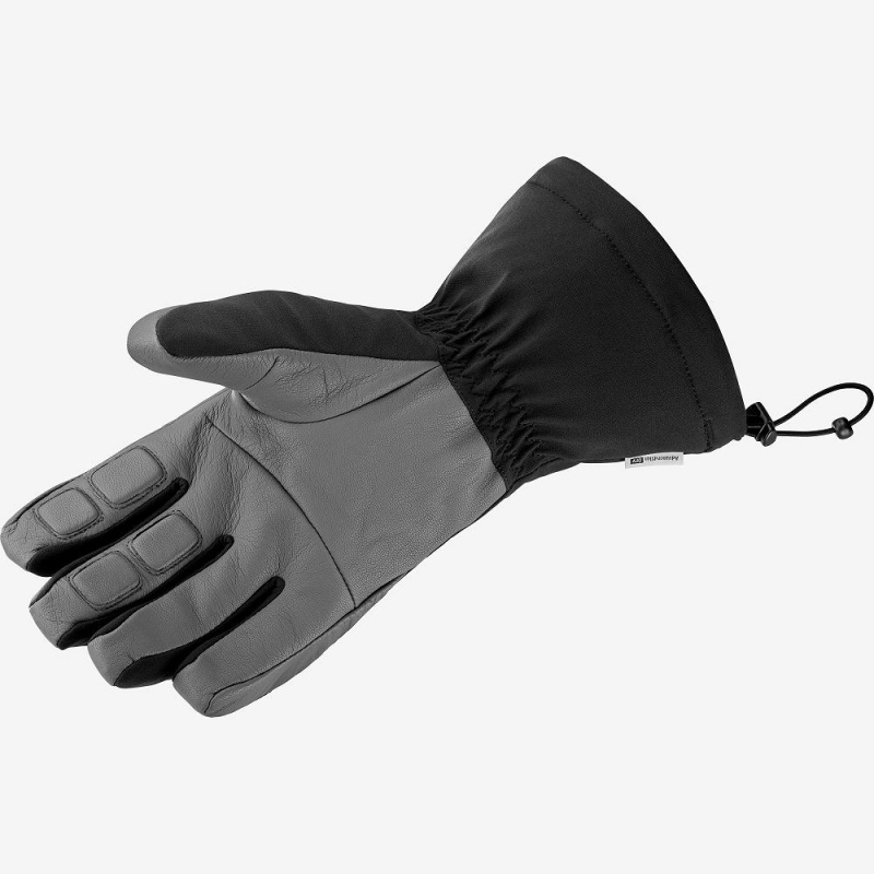 Salomon Propeller Long M Gloves Black | RWKH-19784