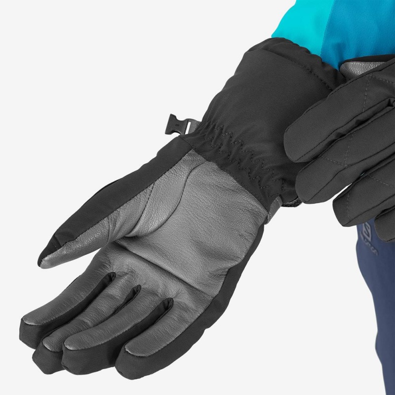 Salomon Propeller Long W Gloves Black | HYWR-06521