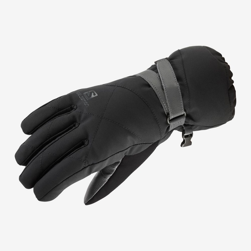 Salomon Propeller Long W Gloves Black | HYWR-06521