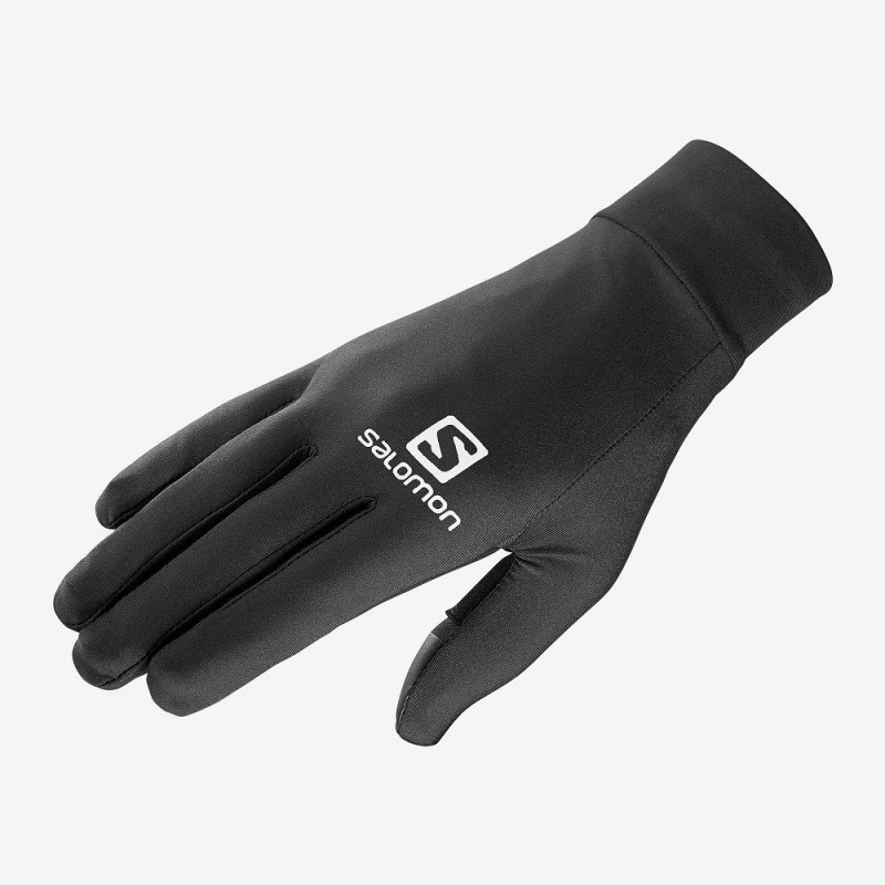 Salomon Pulse Glove U Gloves Black | ONHJ-70681