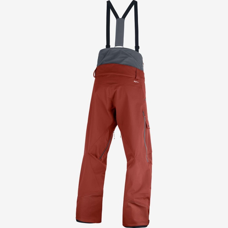 Salomon Qst 3L Pants Red | BGLO-48629