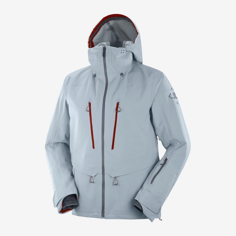 Salomon Qst 3L Ski Jackets Blue | VGHJ-35918