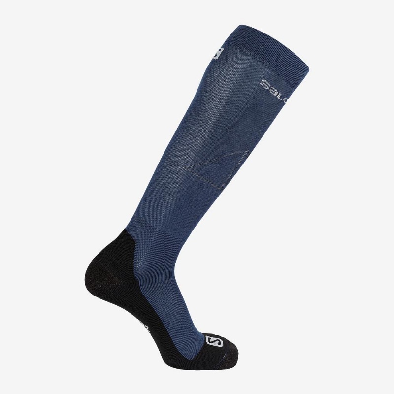 Salomon Qst Socks Navy | XHWB-72489