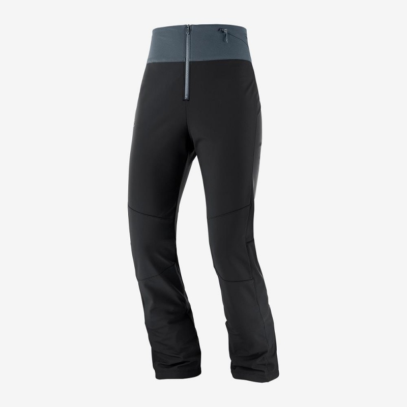 Salomon Reason W Pants Black | BAIF-73580