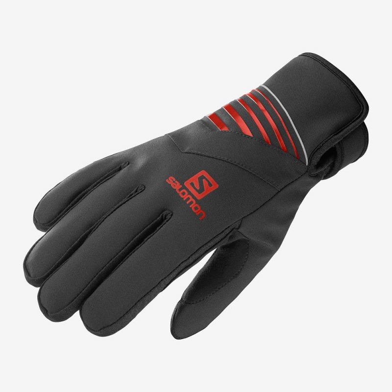 Salomon Rs Warm Glove U Gloves Black | SUNA-35607