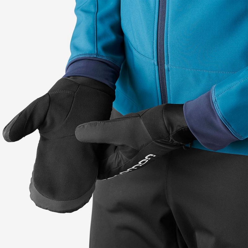 Salomon Rs Warm Mitten U Gloves Black | VECG-13628