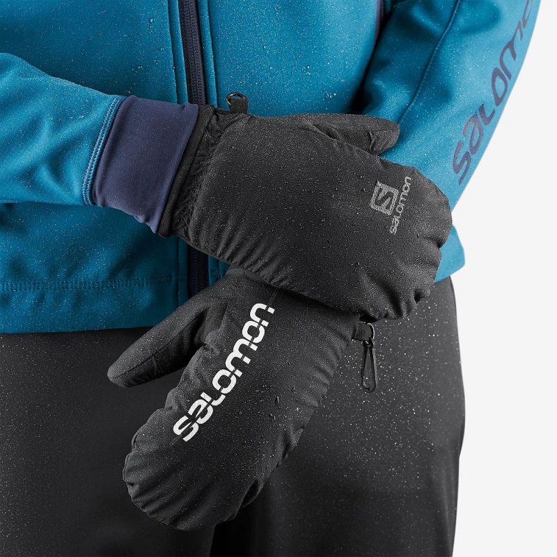 Salomon Rs Warm Mitten U Gloves Black | VECG-13628