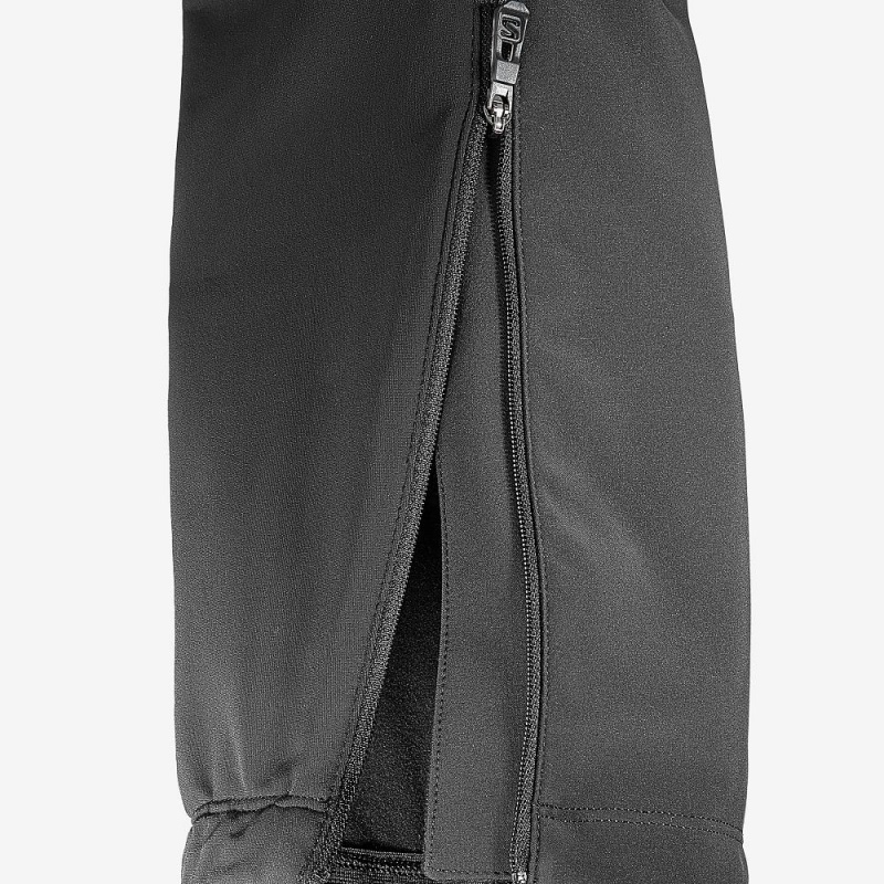 Salomon Rs Warm Softshell M Pants Black | JBVF-47901