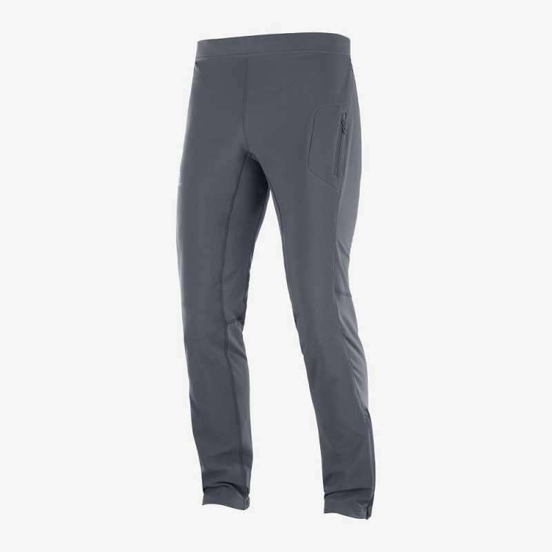 Salomon Rs Warm Softshell M Pants Gray | RJBP-09582