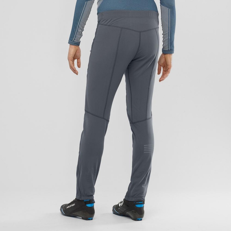 Salomon Rs Warm Softshell M Pants Gray | RJBP-09582