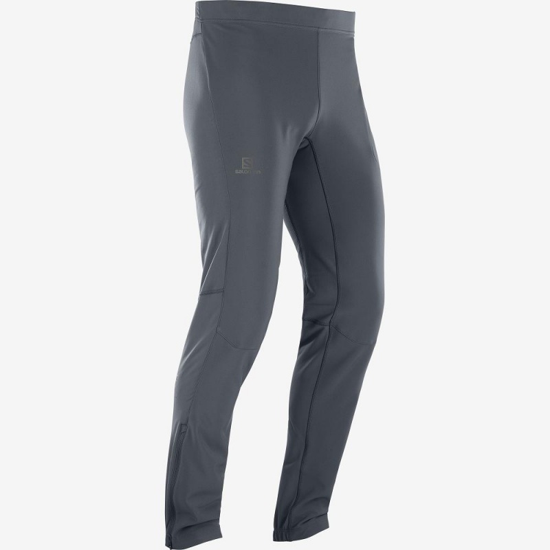 Salomon Rs Warm Softshell M Pants Gray | RJBP-09582