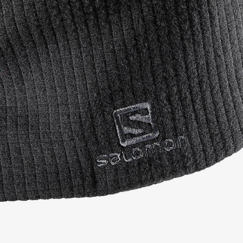 Salomon Rs Warm Tube Headband Black | EOCJ-95746