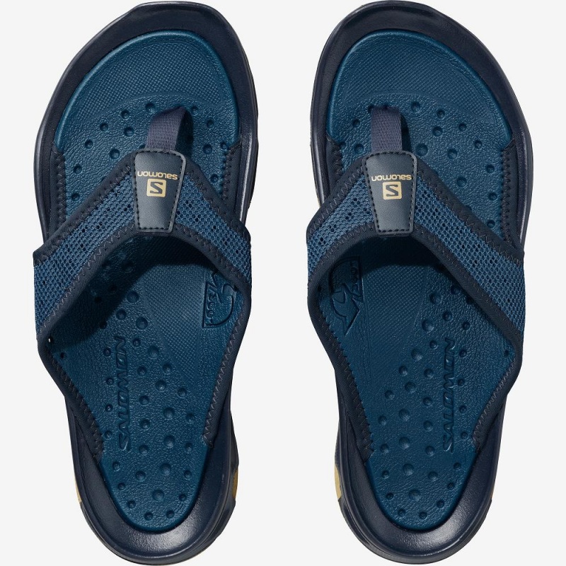 Salomon Rx Break 4.0 Slides Blue | WYUN-31289