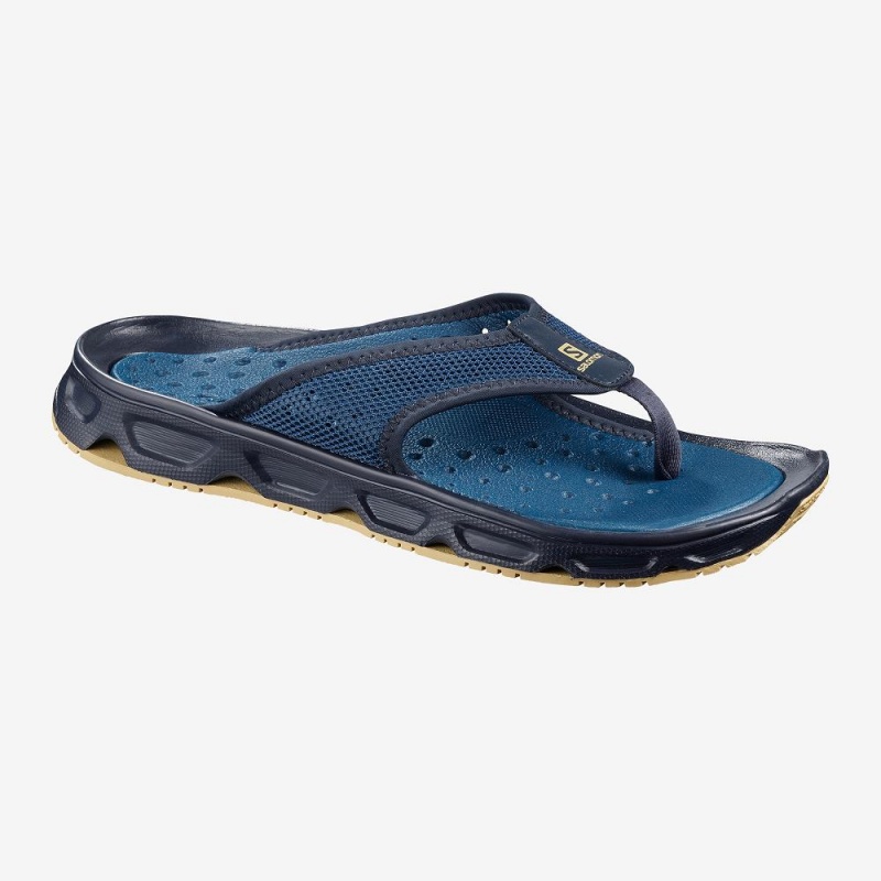 Salomon Rx Break 4.0 Slides Blue | WYUN-31289