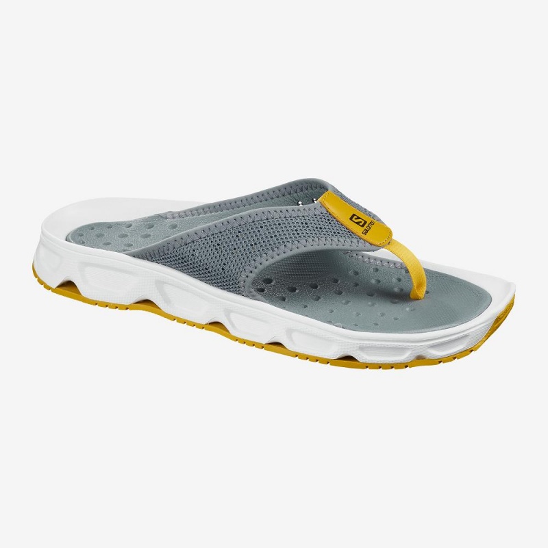 Salomon Rx Break 4.0 Slides Gray | YNBV-79318