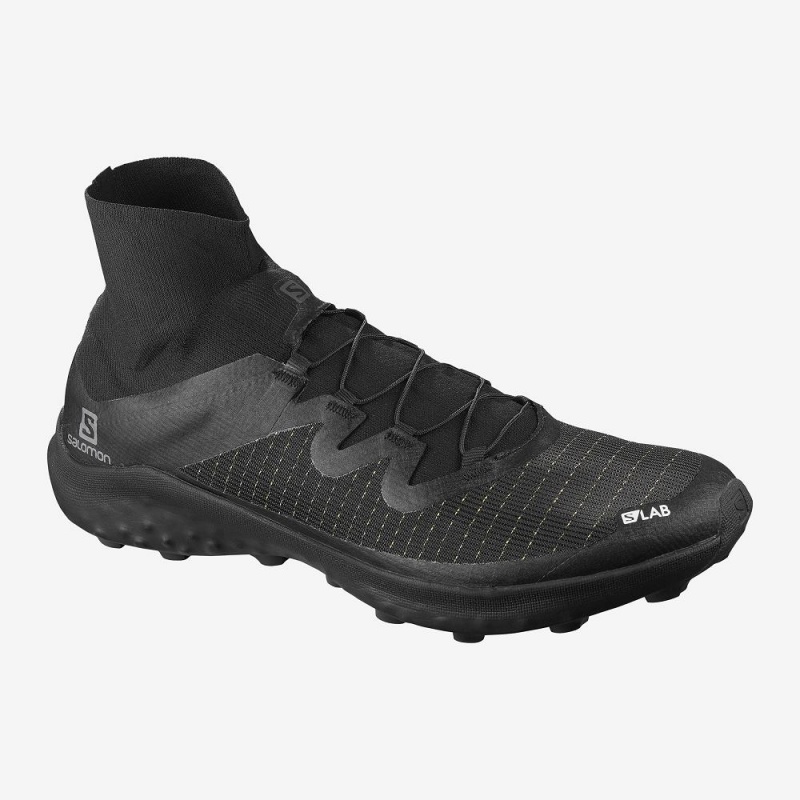 Salomon S Lab Cross Trail Running Shoes Black | QLBX-76095