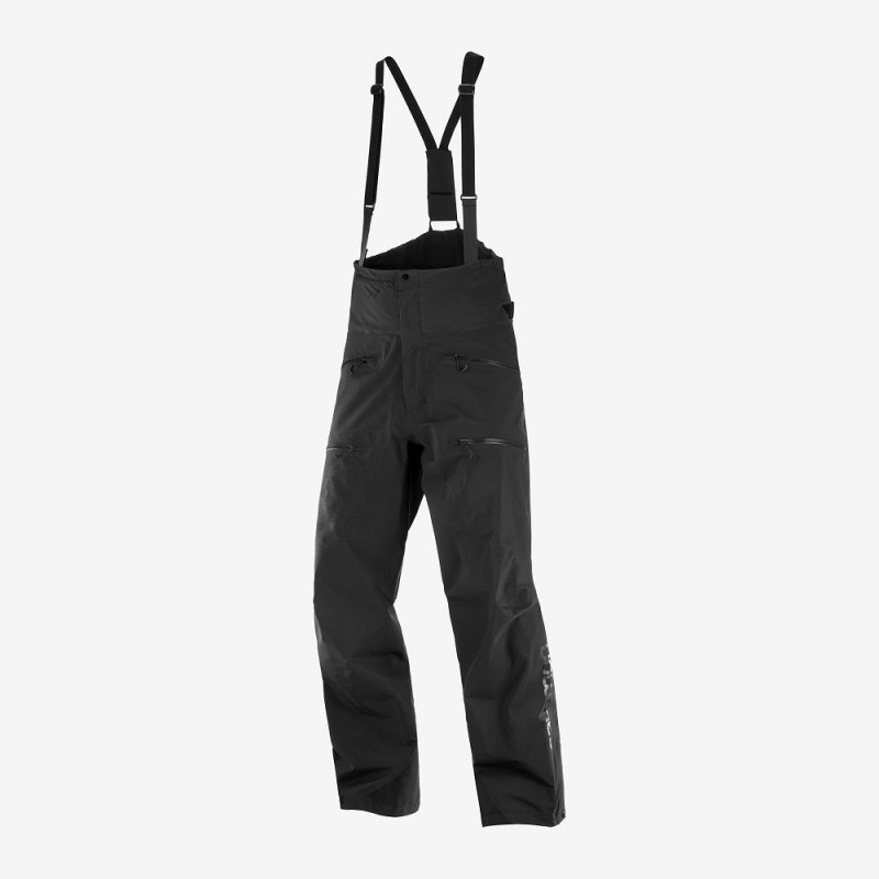 Salomon S Lab GtxU00Ae Pro 3L Shell Bib M Pants Black | XMBE-62791