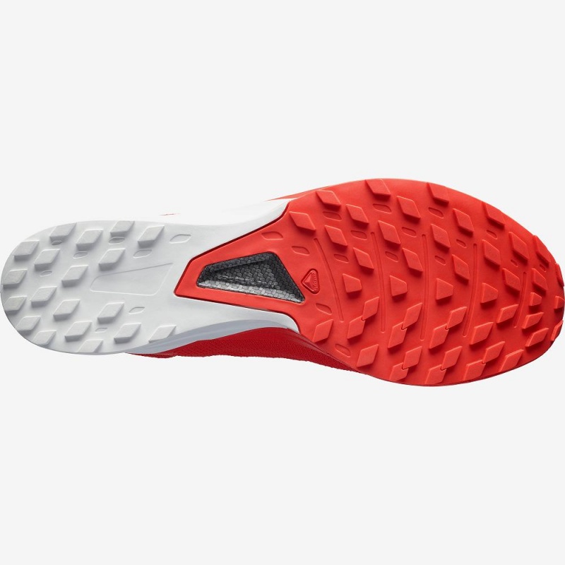 Salomon S Lab Sense 8 Trail Running Shoes Red | FHCU-92461