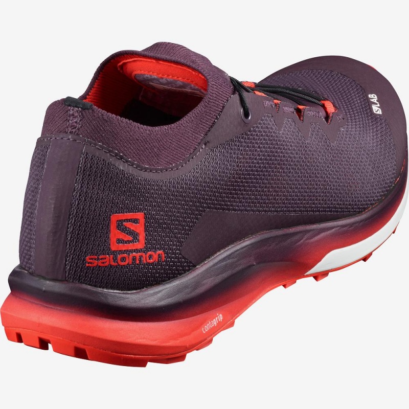 Salomon S Lab Ultra 3 Trail Running Shoes Red | RSCQ-29867