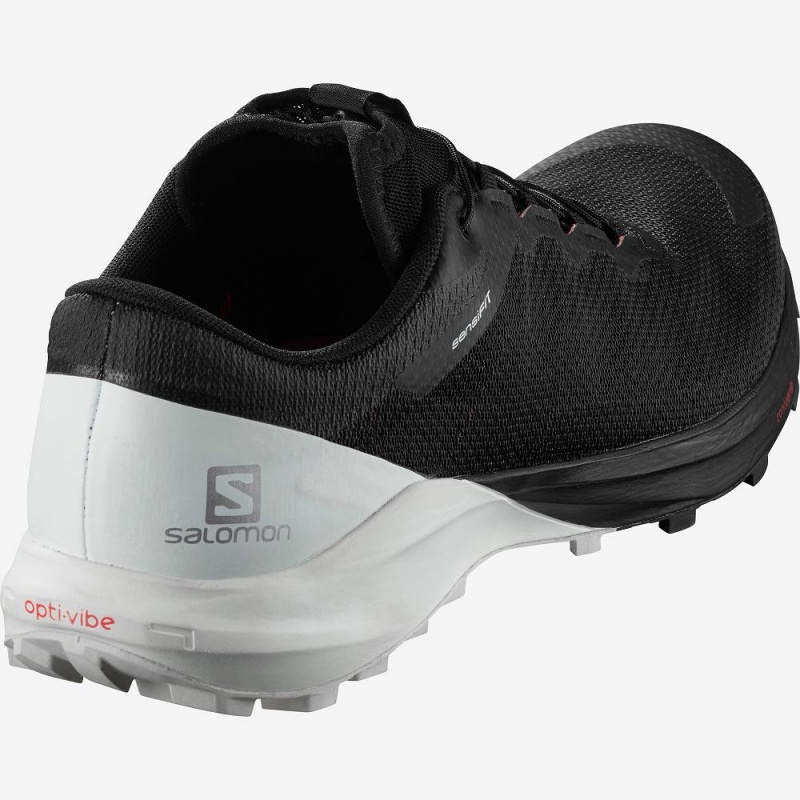 Salomon Sense Pro 4 Trail Running Shoes Black | UDFQ-53601