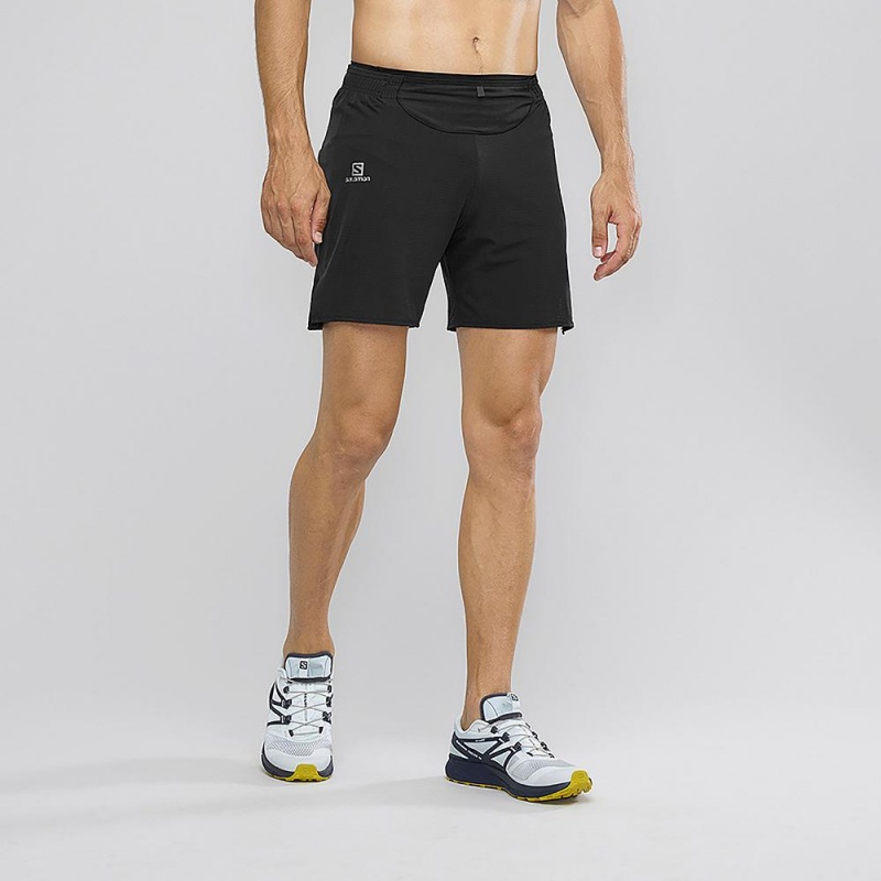 Salomon Sense Short M Shorts Black | NCSH-57863