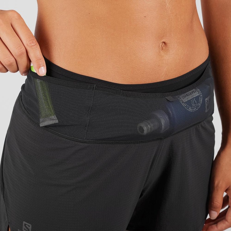 Salomon Sense Shorts Black | BKZG-61295