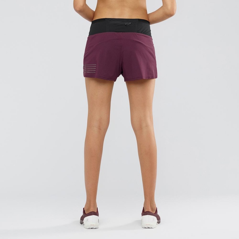 Salomon Sense Shorts Purple | HQUS-65173