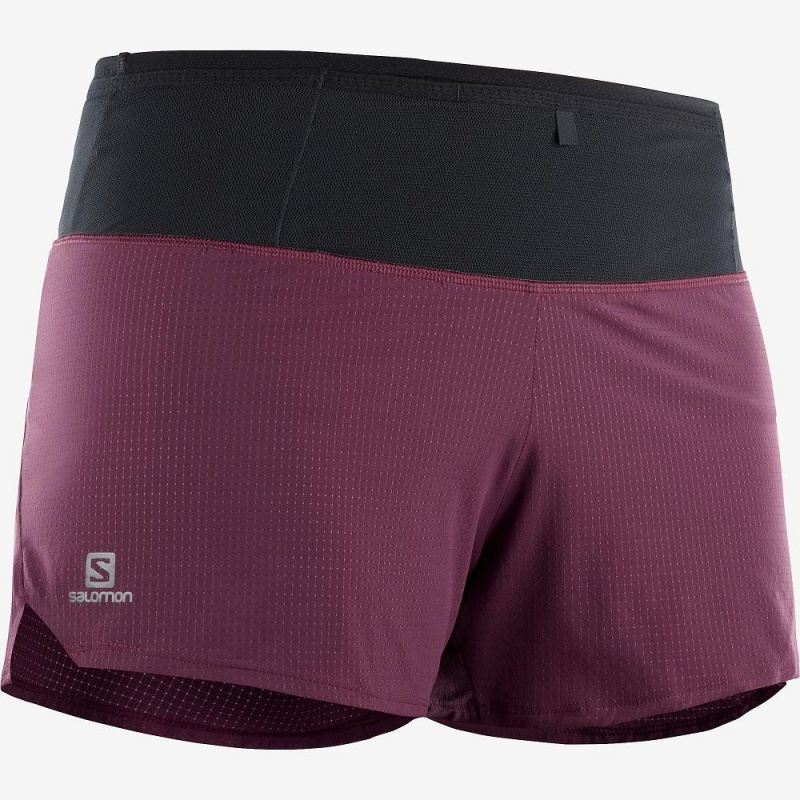 Salomon Sense Shorts Purple | HQUS-65173