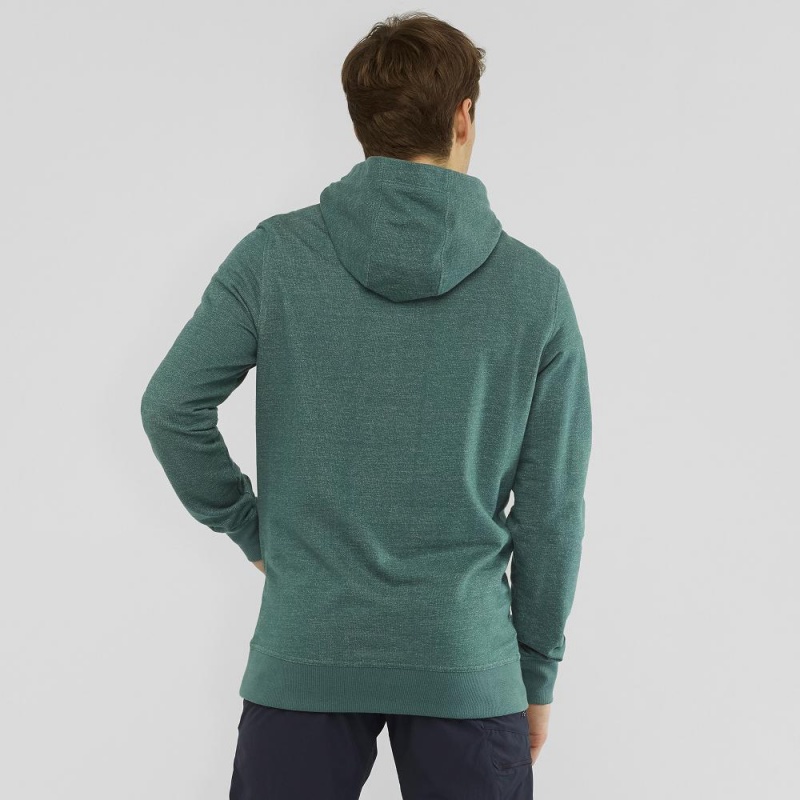 Salomon Shift Hoodie M Hoodie Green | SBJO-90512