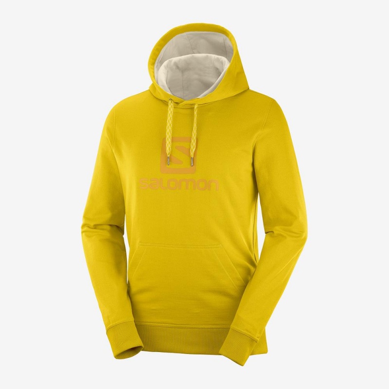 Salomon Shift Hoodie M Hoodie Yellow | EHJY-82109