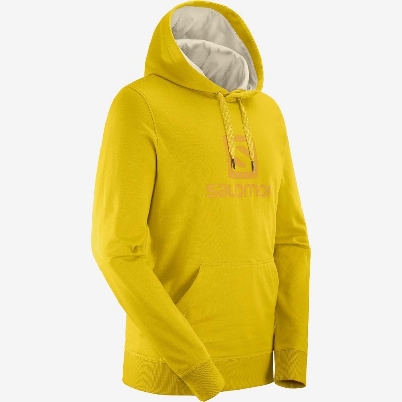 Salomon Shift Hoodie M Hoodie Yellow | EHJY-82109