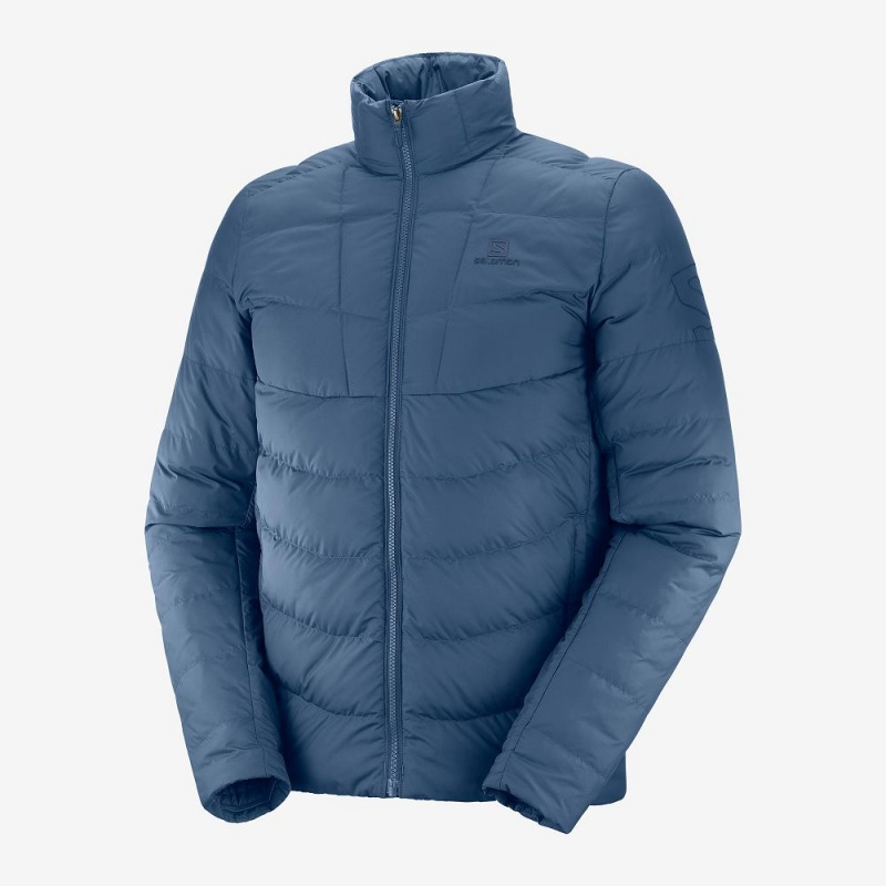 Salomon Sight Storm Jacket M Jacket Navy | VLKE-82607