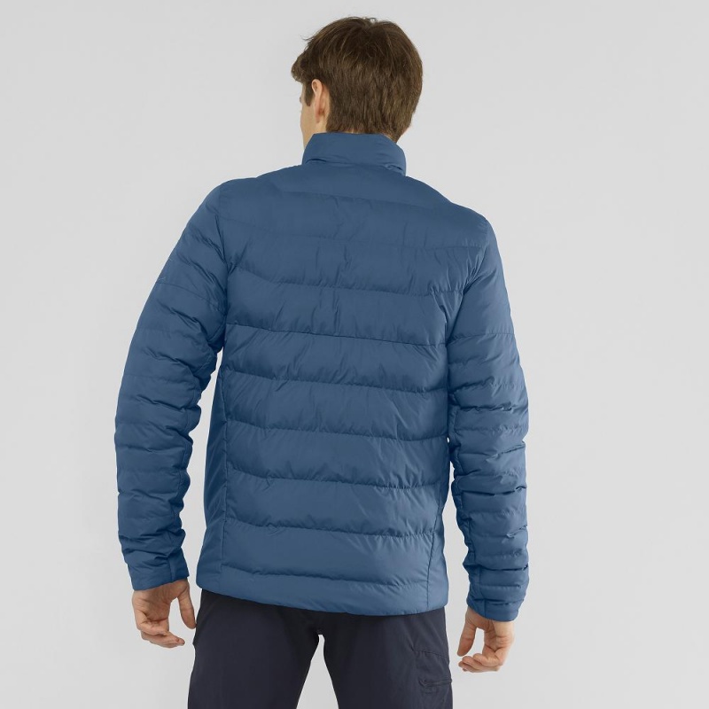 Salomon Sight Storm Jacket M Jacket Navy | VLKE-82607