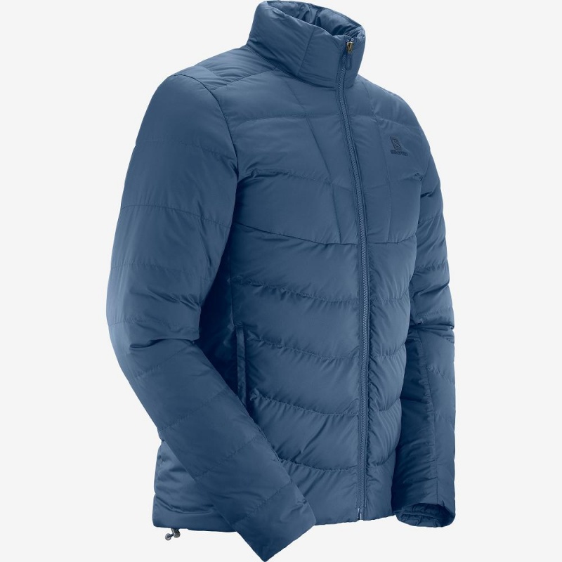 Salomon Sight Storm Jacket M Jacket Navy | VLKE-82607