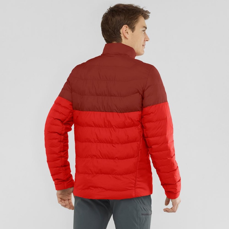 Salomon Sight Storm Jacket M Jacket Red | EUOD-49062