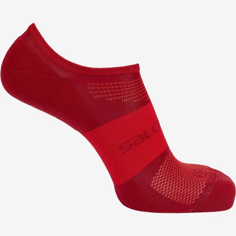 Salomon Sonic 2-Pack Socks Red | JDVR-96402