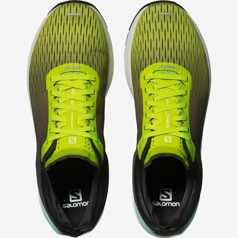 Salomon Sonic 3 Accelerate Running Shoes Yellow | RWXO-25183