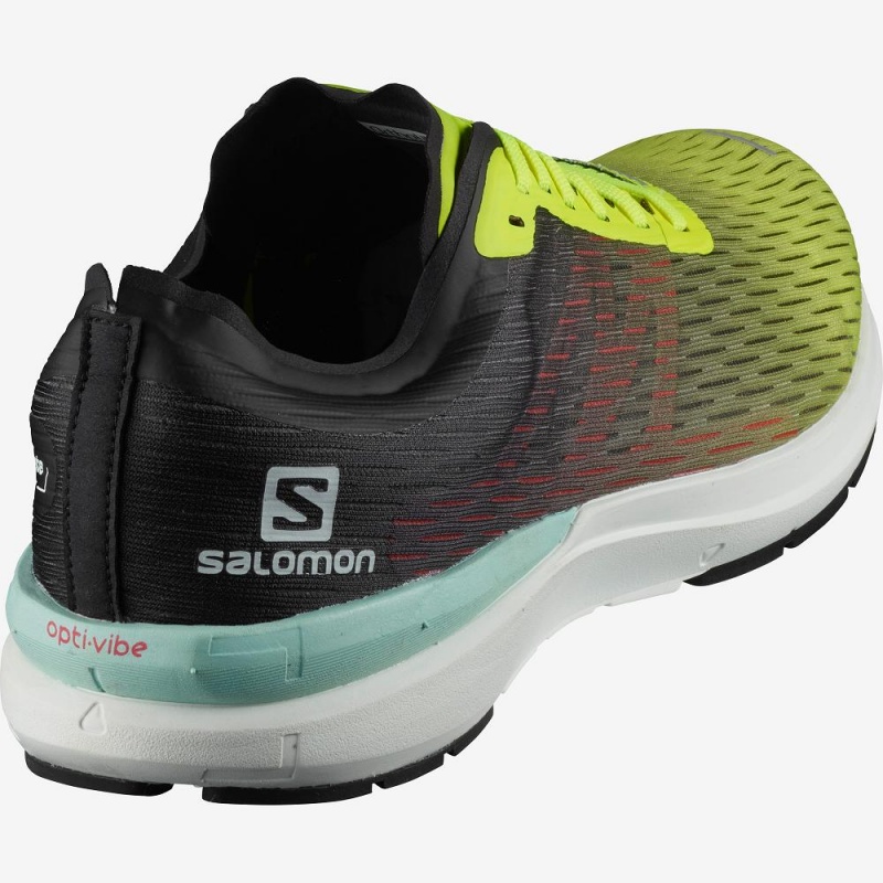 Salomon Sonic 3 Accelerate Running Shoes Yellow | RWXO-25183