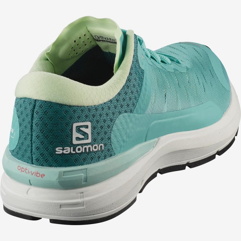 Salomon Sonic 3 Confidence W Trail Running Shoes Green | KQPJ-61970