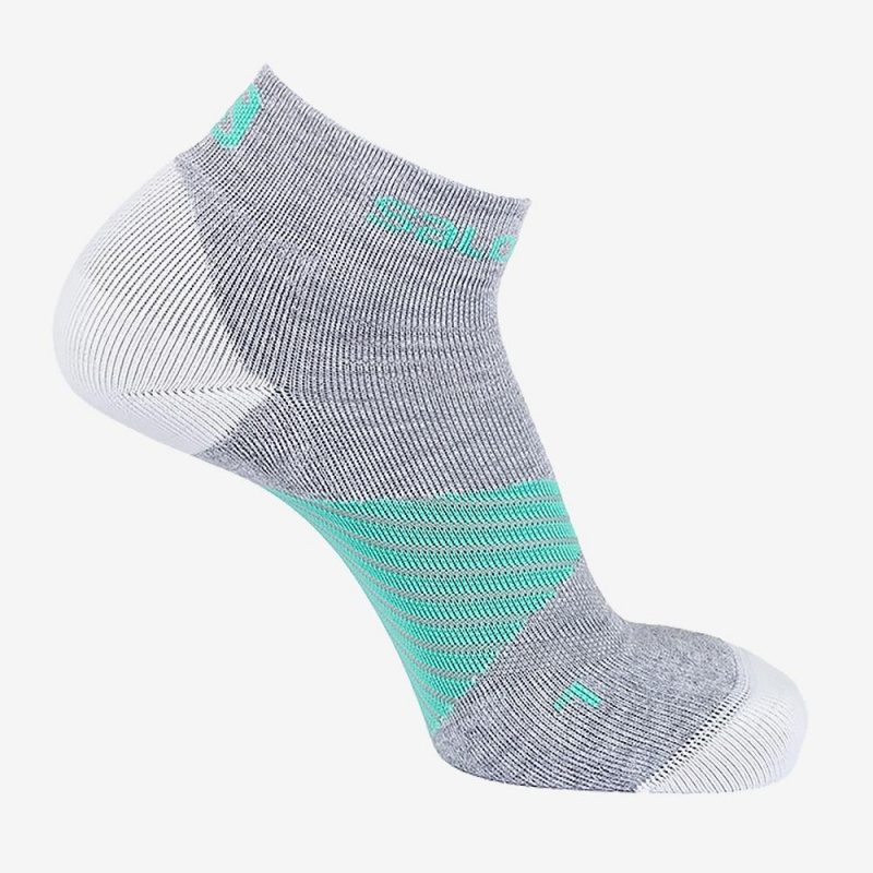 Salomon Speed Pro Socks Gray | GXDL-97841