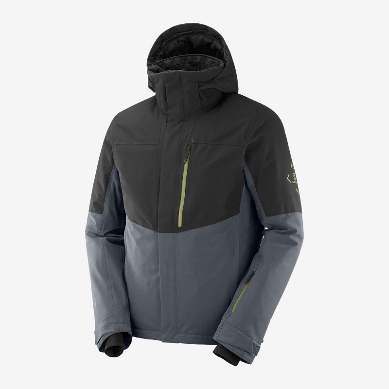 Salomon Speed Ski Jackets Gray | NQIP-10768