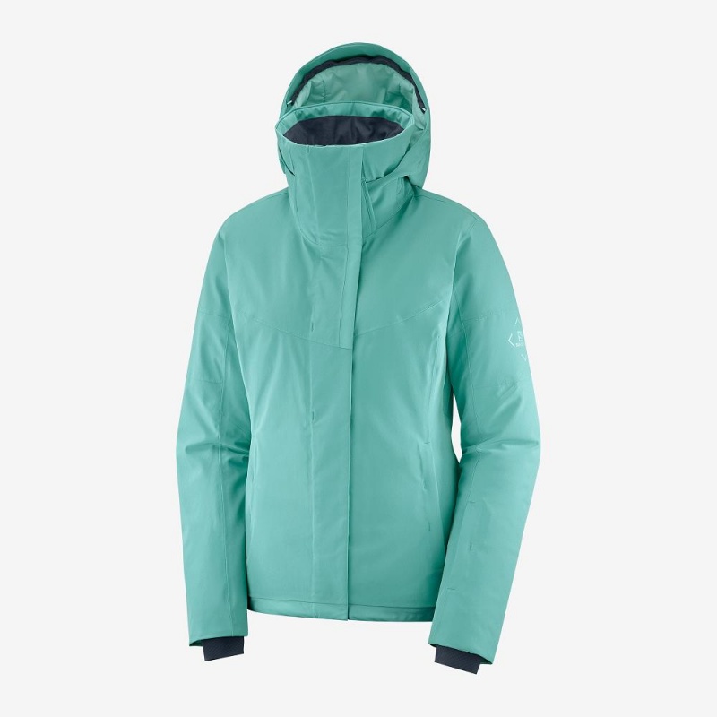 Salomon Speed Ski Jackets Green | QPJK-37862