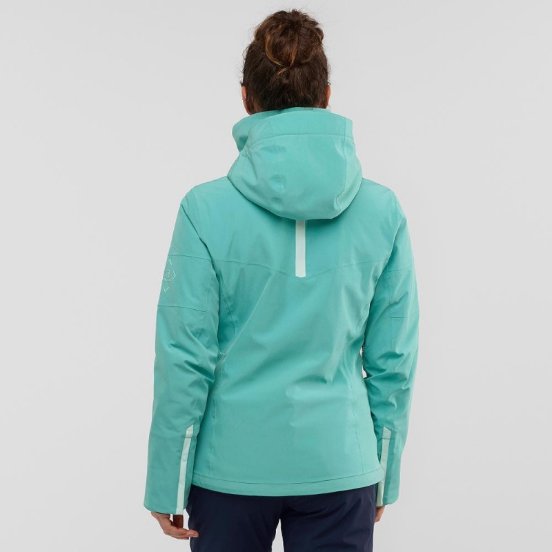 Salomon Speed Ski Jackets Green | QPJK-37862