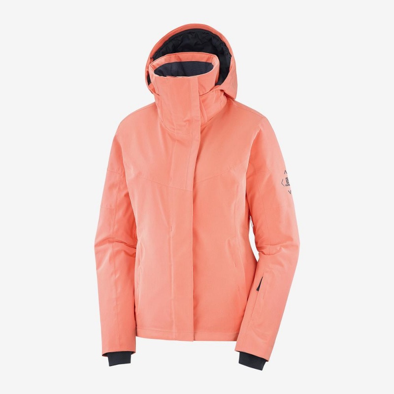 Salomon Speed Ski Jackets Orange | QXYJ-40893