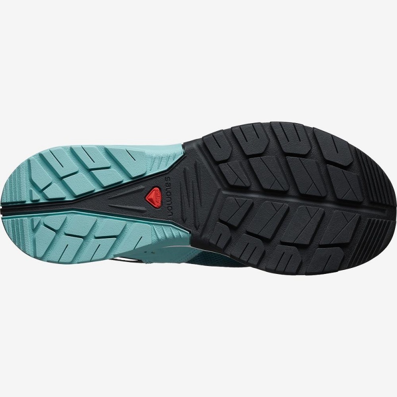 Salomon Tech Amphib 4 W Slides Blue | NHXG-63951