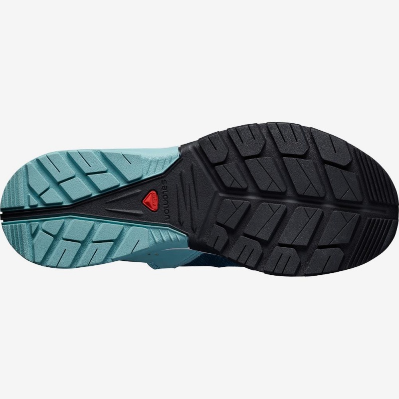 Salomon Tech Amphib 4 W Slides Blue | NHXG-63951