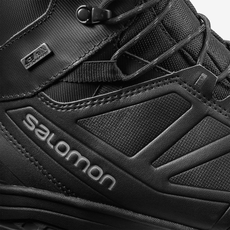 Salomon Toundra Pro Climasalomon Waterproof Winter Boots Black | DNHW-05894