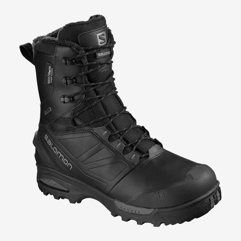 Salomon Toundra Pro Climasalomon Waterproof Winter Boots Black | DNHW-05894